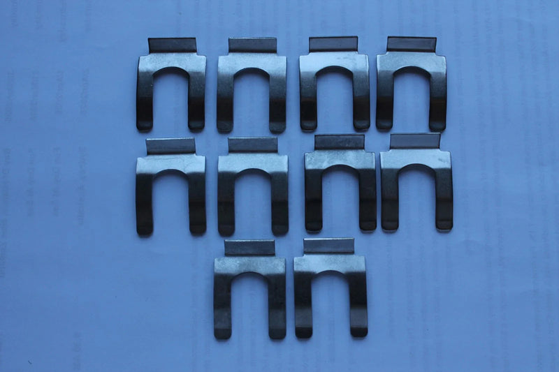 Early Holden, Ford & Valiant Brake Hose Retaining Clips 10 x Set