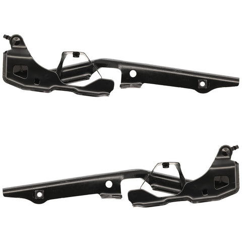 Pair Set of 2 Hood Hinges Driver & Passenger Side Left