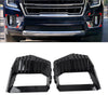 GMC Yukon Front Bumper Fog Light Grille Covers (2021-2024)