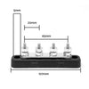 Red & Black 12V 150A Bus Bar Power Distribution Terminal Block