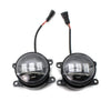 Honda Nissan Subaru Ford Dual Color White/Yellow LED Fog Lights