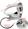 Harley Sportster Softail Chopper 6'' Chrome LED Headlight