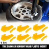 Motorcycle Tire Changer 6x Demount Head 2.36"x0.89"x0.93"