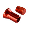 Car - Universal Fit 4 x Aluminum Alloy Tire Valve Stem Caps (N/A)