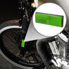 Motorbike Bike Reflector Green 4 x Universal Reflector Rectangle