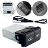 Toyota 1PC Quick Charge Dual TYPE-C Interface Socket Fast Car Charger