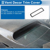 Jeep Gladiator JT Hood Air Outlet Vent Cover Trim  Pcs (2020-2023)