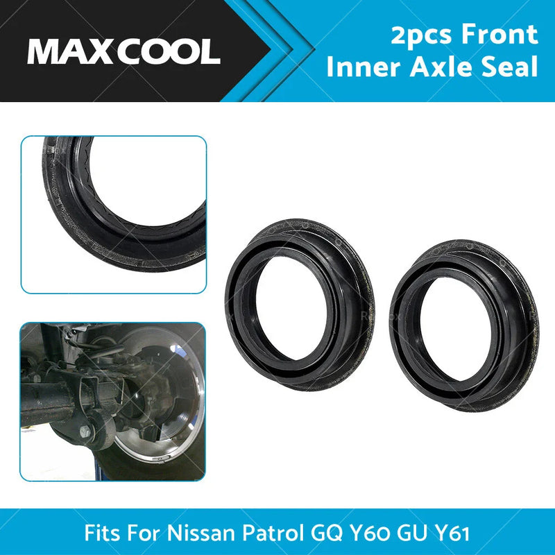 Nissan Patrol GQ Y60 GU Y61 Front Inner Axle Seals (1997-2023)