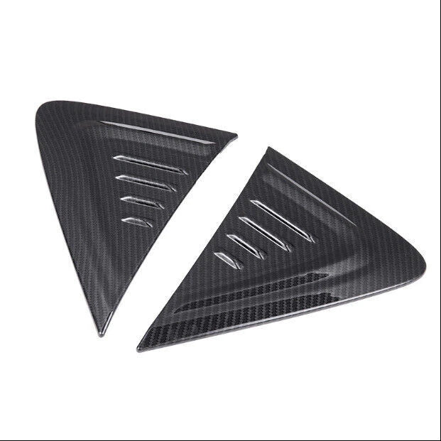 Toyota CHR C-HR 2 x Front Side Trims Cover Carbon Fiber (2018–2021)