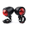 Universal Black 12V Turn Signal Blinker Indicator Red Light Lamp