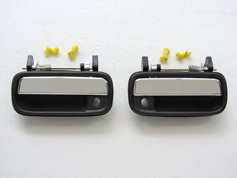 88-97 Toyota Hilux Mighty-X 4Runner Outer Door Handles Chrome (88-97)