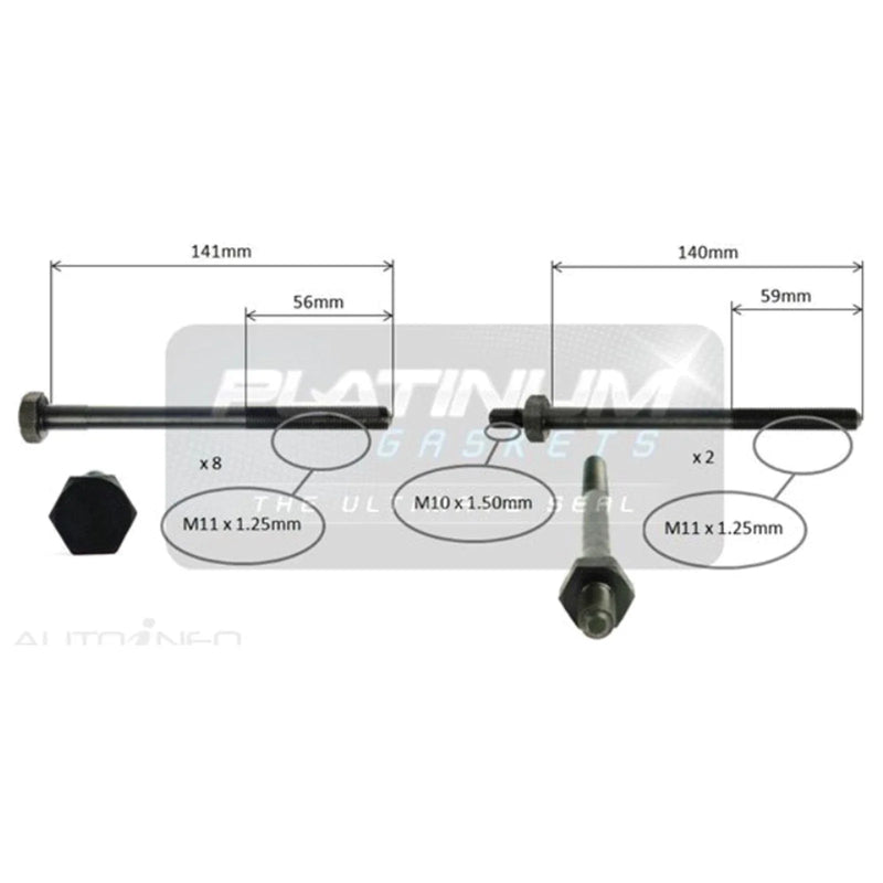 Nissan Pulsar N13 4cyl 1.6L Engine Cylinder Head Bolt Set (1987-1991)