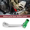 Honda CRF150F (2003-2017) Silver Green Shifter Lever