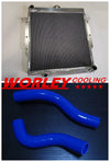 Toyota LandCruiser 75 Series 44mm Aluminum Radiator + Hose (1984-2000)