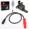 Polaris Ranger 500 4x4 Ignition Coil w/ Wire Cap & Spark Plug (2008-2012)