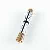 Mini Cooper Black Union Jack & Gold Chrome Antenna (2001-2017)