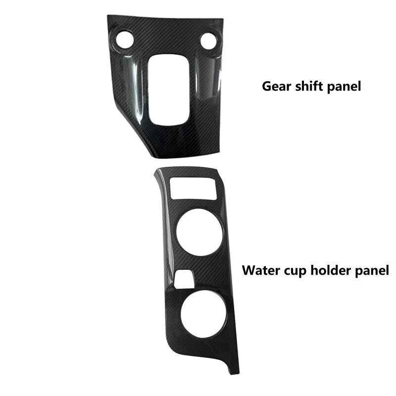 Nissan Fairlady 400Z 100% DRY Carbon Fiber Console Gear Shift Panel Trim Kit