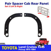 Spacer Cab Rear Panel Rubber Fits Toyota Land Cruiser BJ45 HJ47 Pickup 1976-1980