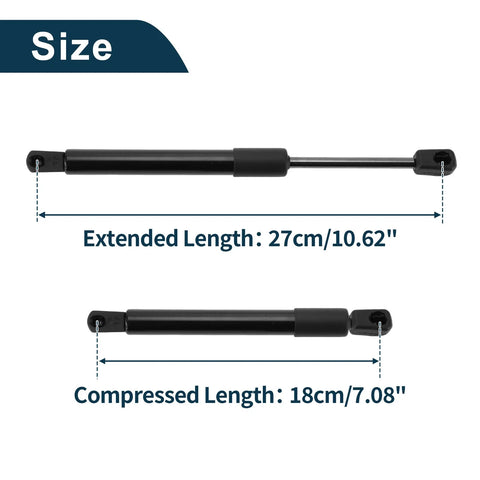 Chevrolet Camaro Coupe Rear Hatch Lift Supports Struts
