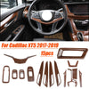 Cadillac XT5 Wood Grain Interior Kit Full Set Car Trim Covers (2017–2019)
