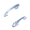 BMW X5 E53 2 x Front Left & Right Outer Door Handles Chrome (2000-2007)