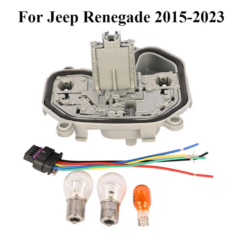 Jeep Renegade Driver's Side Rear Tail Lamp Bracket with Plug (2015–2023)