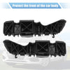 Hyundai Accent (2012) - Plastic Black, 1 Pair Front Bumper Bracket