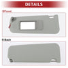BMW 3 Series E90 E91 Left Car Sun Visor with Mirror (2005-2013)