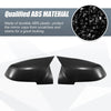 BMW X1 328i 125i 330i Rearview Mirror Cover Cap Carbon Fiber Pattern