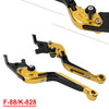 Kawasaki Z1000 ZX6R  Gold Extendable Brake Clutch Levers (2007-2018)