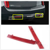 Cadillac XTS 2 x Rear Bumper Lower Red Reflector Covers (2013-2017)