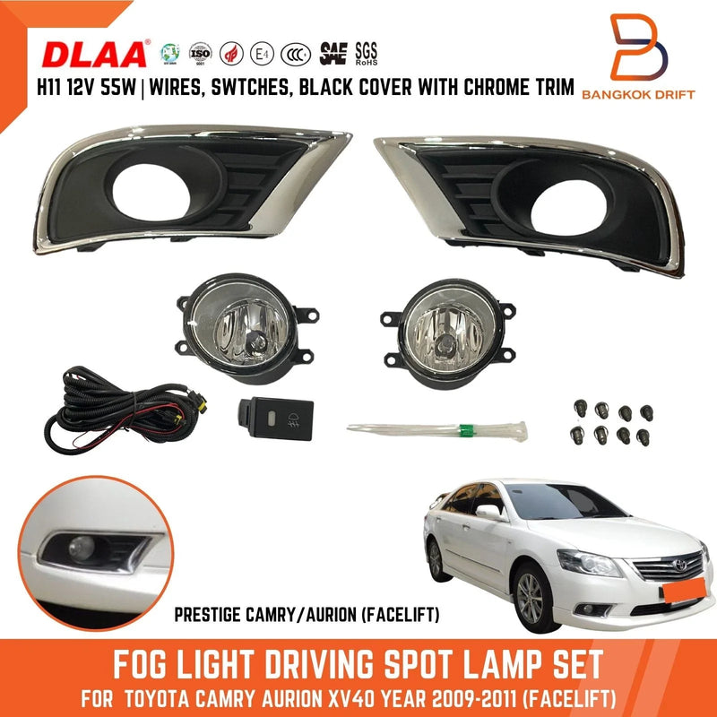 Toyota Camry Aurion Sedan Fog Lamp Spot Light (2009-2011)