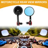 Motorcycle M8 / 1 Set / Rear View Mirrors Handlebar Mirror
