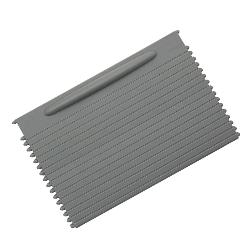 Porsche Cayenne 955 Gray Center Cup Holder Roller Cover (2003-2010)