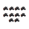Various Applications 10 x 6 Terminal DPDT On/Off Mini Slide Switch