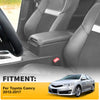 Toyota Camry Middle Console Arm Rest Cover Gray (2012–2017)