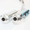 47cc 49cc Mini PIT Pocket Chopper ATV Twin Exhaust Pipe & Muffler