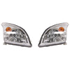 Toyota Landcruiser Prado 120 Series 2 x Chrome HeadLights (2002–2009)