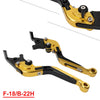 BMW S1000XR Gold CNC Extendable Brake Clutch Levers (2015-2021)