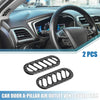 Chevy Corvette C5 Car Door A-Pillar Air Outlet Vent Covers (1997-2004)