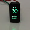 Toyota Tacoma Push Switch Button LED Green Light Bar Fog Light with Wire