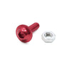 Bike 30pcs M6 Red Aluminum Alloy Hex Socket Head Fairing Bolts Screws Nuts
