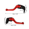 Suzuki GSXR 600 750 Pair Brake Clutch Levers Folding CNC