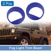 Jeep Wrangler 2 x Headlight Trim Bezels (2007-2018)