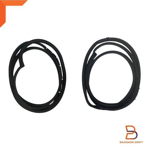 Mazda B-Series B2000 B2200 B2600 Door Weatherstrip Rubber Seal Pair (1986-1993)