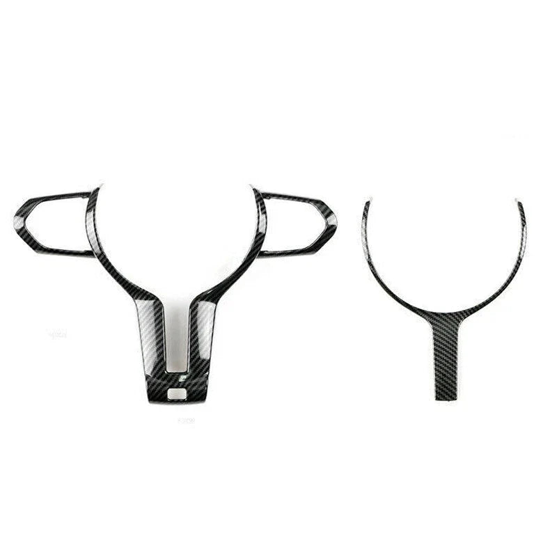 BMW M-Sport F30 F32 F10 F15 F16 Carbon Fiber Steering Wheel Trim Frame