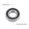 Deep Groove Ball Bearing 17x35x10mm 2RS Chrome Steel P6 10pcs