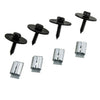 Mercedes W124 W125 Undercar Shield Clip Nuts & Screws (1985-1996)