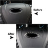 Ford Mondeo (2013-2019) Black Steering Wheel Center Ring Cover Trim