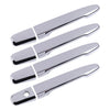 Mitsubishi Outlander 8 x Chrome Door Handle Trim Covers (2013-2019)